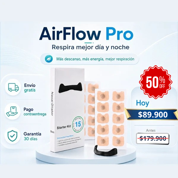 AirFlow Pro - Respira Mejor y Duerme Profundo LP