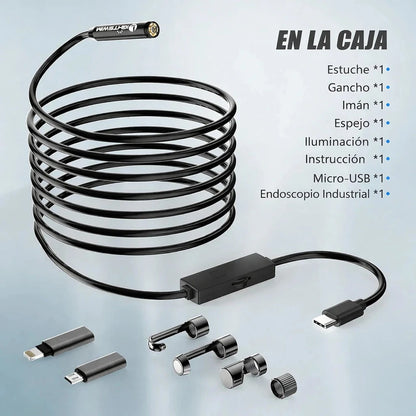 Cámara Endoscópica HD Impermeable - Imagen 2